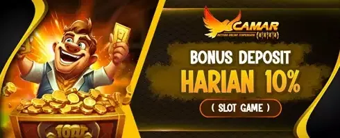 Bonus Reload Harian 50% promotion banner